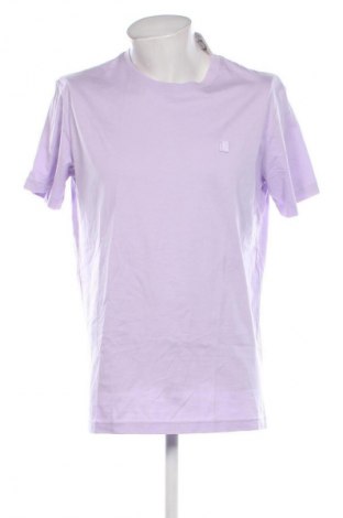Męski T-shirt Calvin Klein Jeans, Rozmiar XL, Kolor Fioletowy, Cena 135,99 zł