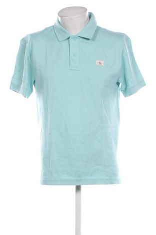 Tricou de bărbați Calvin Klein Jeans, Mărime M, Culoare Albastru, Preț 463,99 Lei