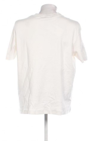 Tricou de bărbați Calvin Klein Jeans, Mărime L, Culoare Ecru, Preț 290,99 Lei