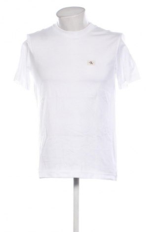 Herren T-Shirt Calvin Klein Jeans, Größe S, Farbe Weiß, Preis € 38,99