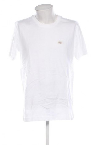 Pánske tričko  Calvin Klein Jeans, Veľkosť XL, Farba Biela, Cena  34,95 €
