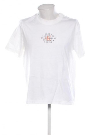 Tricou de bărbați Calvin Klein Jeans, Mărime L, Culoare Alb, Preț 234,99 Lei