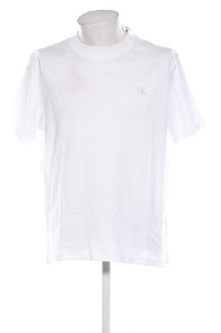 Ανδρικό t-shirt Calvin Klein Jeans, Μέγεθος L, Χρώμα Λευκό, Τιμή 34,99 €