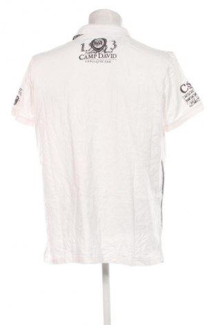 Pánske tričko  Camp David, Veľkosť XXL, Farba Biela, Cena  27,95 €