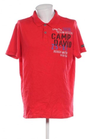 Férfi póló Camp David, Méret XXL, Szín Piros, Ár 12 979 Ft