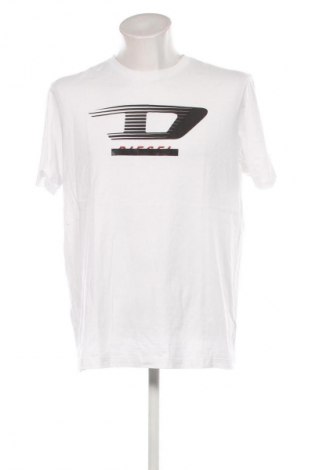 Herren T-Shirt Diesel, Größe XXL, Farbe Weiß, Preis € 37,99