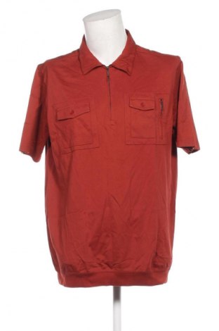 Męski T-shirt Henson & Henson, Rozmiar XL, Kolor Czerwony, Cena 25,99 zł
