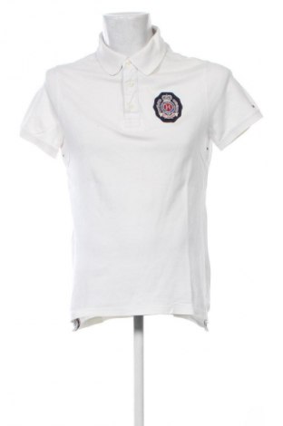 Herren T-Shirt Hilfiger Denim, Größe L, Farbe Ecru, Preis € 28,13