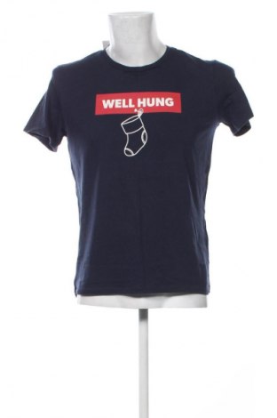 Ανδρικό t-shirt Jack & Jones, Μέγεθος M, Χρώμα Μπλέ, Τιμή 7,16 €