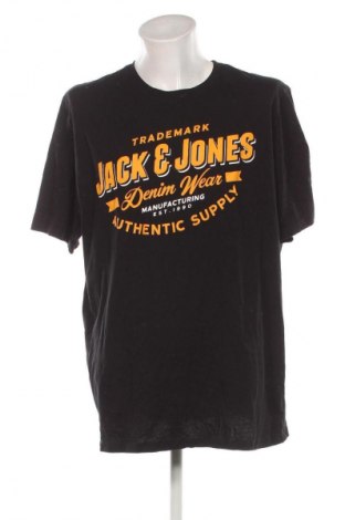 Herren T-Shirt Jack & Jones, Größe 3XL, Farbe Schwarz, Preis € 9,99