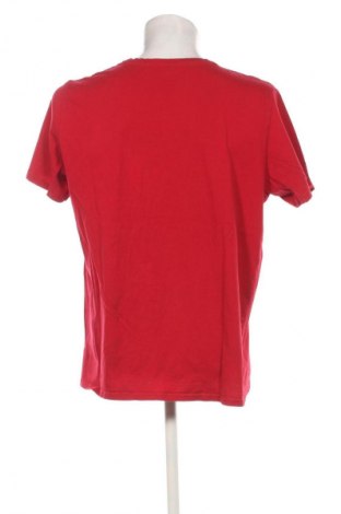 Ανδρικό t-shirt Jean Pascale, Μέγεθος XXL, Χρώμα Κόκκινο, Τιμή 12,99 €