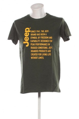 Herren T-Shirt Jeep, Größe L, Farbe Grün, Preis 17,39 €