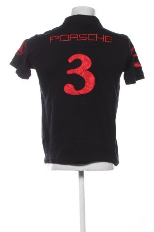 Herren T-Shirt La Martina, Größe L, Farbe Schwarz, Preis € 28,00