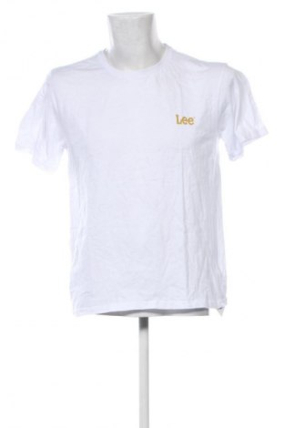 Ανδρικό t-shirt Lee, Μέγεθος L, Χρώμα Λευκό, Τιμή 31,99 €
