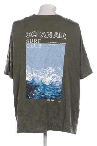 Ανδρικό t-shirt Livergy, Μέγεθος 4XL, Χρώμα Πράσινο, Τιμή 12,99 €
