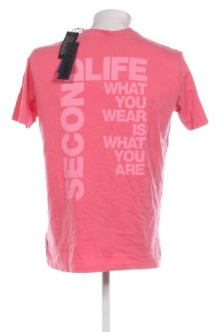 Ανδρικό t-shirt Replay, Μέγεθος XL, Χρώμα Ρόζ , Τιμή 55,99 €