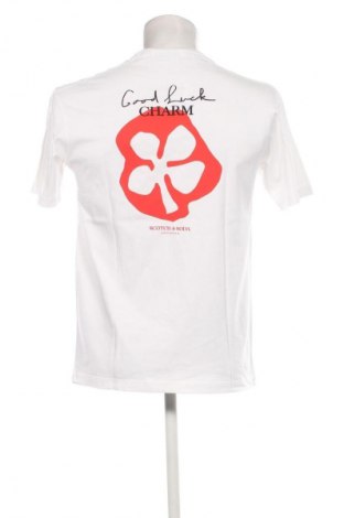Herren T-Shirt Scotch & Soda, Größe S, Farbe Weiß, Preis € 54,43