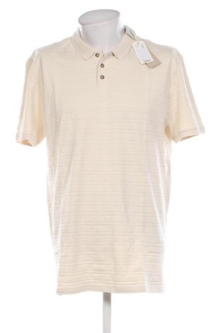 Ανδρικό t-shirt Tom Tailor, Μέγεθος XXL, Χρώμα Εκρού, Τιμή 29,99 €