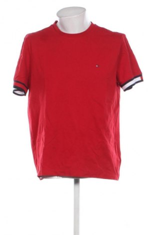 Férfi póló Tommy Hilfiger, Méret L, Szín Piros, Ár 20 769 Ft