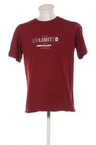 Herren T-Shirt Unbranded, Größe L, Farbe Rot, Preis € 9,72
