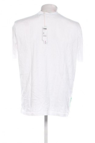 Herren T-Shirt United Colors Of Benetton, Größe XL, Farbe Weiß, Preis € 23,99