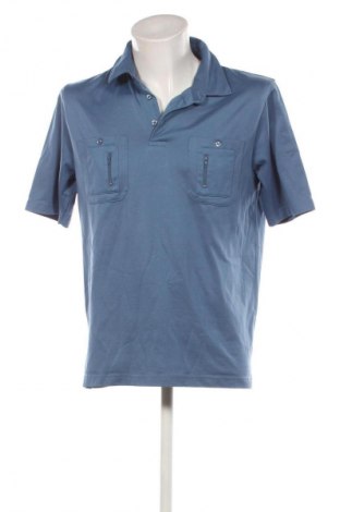 Herren T-Shirt Walbusch, Größe M, Farbe Blau, Preis € 24,55