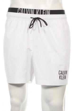 Мъжки бански Calvin Klein, Размер L, Цвят Бял, Цена 83,99 лв.