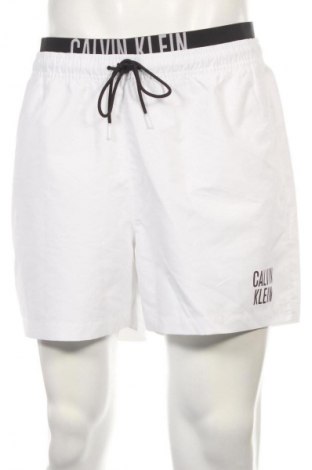 Herren Badeanzug Calvin Klein Jeans, Größe XXL, Farbe Weiß, Preis 80,99 €
