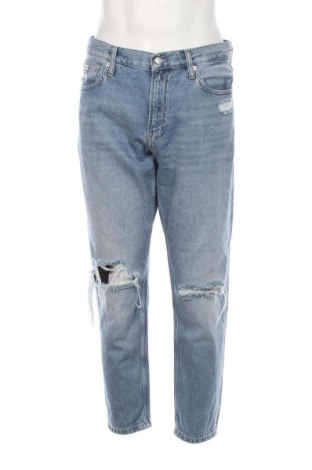 Męskie jeansy Calvin Klein, Rozmiar L, Kolor Niebieski, Cena 504,99 zł