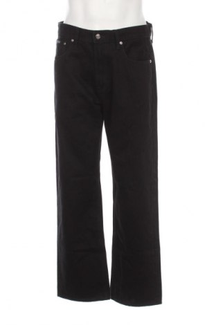 Мъжки дънки Calvin Klein Jeans, Размер L, Цвят Черен, Цена 57,99 лв.