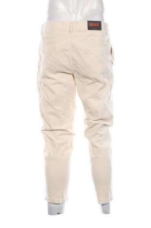 Herren Cordhose Boss Orange, Größe L, Farbe Ecru, Preis € 134,99