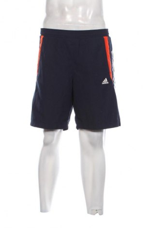 Ανδρικό κοντό παντελόνι Adidas, Μέγεθος M, Χρώμα Μπλέ, Τιμή 21,99 €
