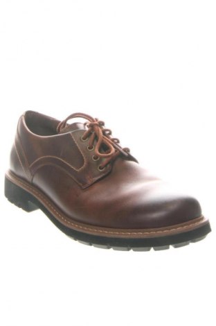 Мъжки обувки Clarks, Размер 42, Цвят Кафяв, Цена 219,99 лв.