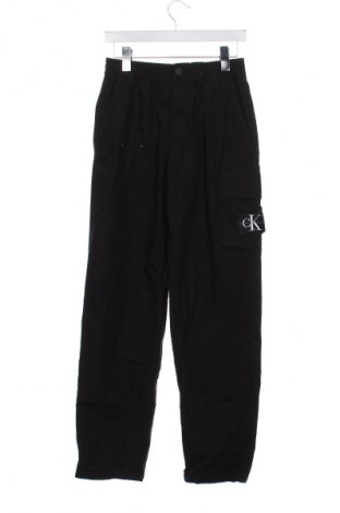 Мъжки панталон Calvin Klein Jeans, Размер XXS, Цвят Черен, Цена 119,99 лв.