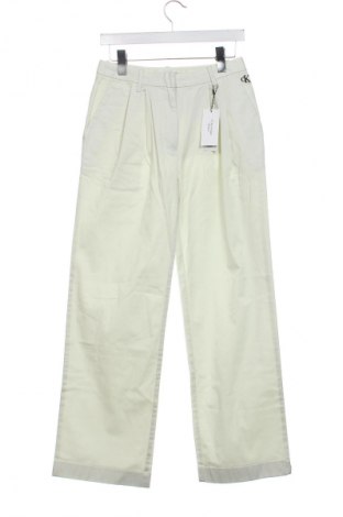 Pantaloni de bărbați Calvin Klein Jeans, Mărime XS, Culoare Ecru, Preț 445,99 Lei
