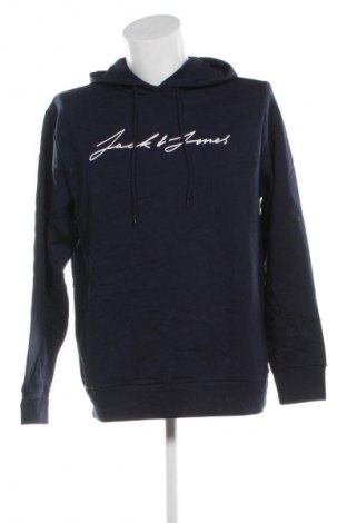 Herren Fleece Sweatshirt  Jack & Jones, Größe M, Farbe Blau, Preis € 18,99