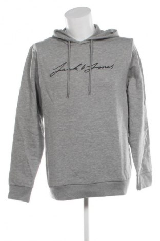 Herren Fleece Sweatshirt  Jack & Jones, Größe L, Farbe Grau, Preis € 18,99