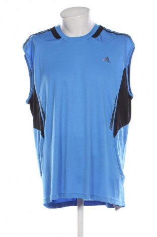 Ανδρικό αμάνικο  Adidas, Μέγεθος XXL, Χρώμα Μπλέ, Τιμή 17,99 €