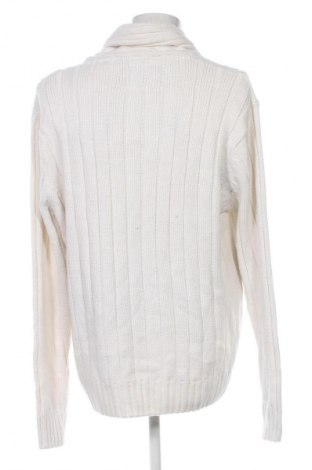 Męski sweter Angelo Litrico, Rozmiar 3XL, Kolor Biały, Cena 138,99 zł