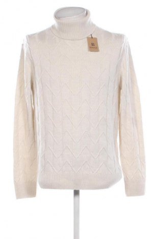 Herrenpullover Boggi, Größe L, Farbe Ecru, Preis € 124,99