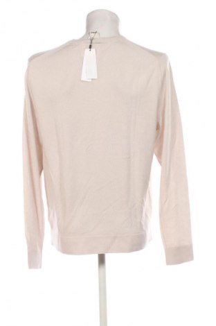 Herrenpullover Calvin Klein, Größe XXL, Farbe Beige, Preis 49,99 €