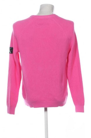 Pulover de bărbați Calvin Klein Jeans, Mărime L, Culoare Roz, Preț 579,99 Lei