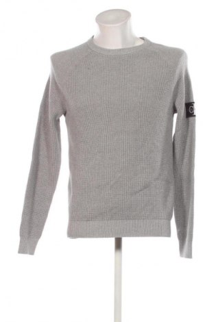 Herrenpullover Calvin Klein Jeans, Größe L, Farbe Grau, Preis 67,99 €