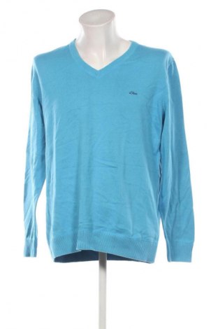 Męski sweter S.Oliver, Rozmiar XXL, Kolor Niebieski, Cena 74,99 zł