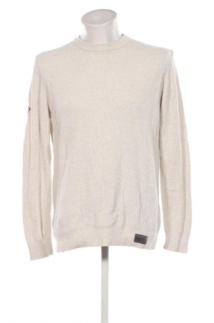 Pulover de bărbați Superdry, Mărime XXL, Culoare Bej, Preț 123,63 Lei