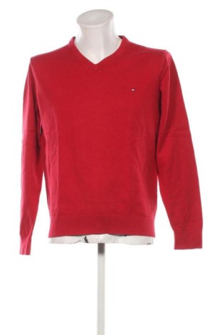 Herrenpullover Tommy Hilfiger, Größe L, Farbe Rot, Preis € 45,52