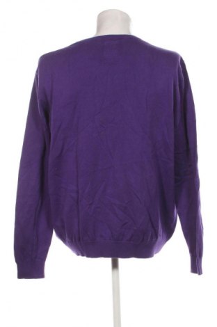 Herrenpullover Via Cortesa, Größe 3XL, Farbe Lila, Preis € 11,99