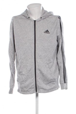 Herren Sweatshirt Adidas, Größe L, Farbe Grau, Preis € 38,99