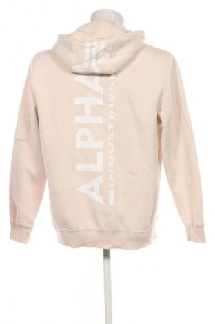 Herren Sweatshirt Alpha Industries, Größe L, Farbe Ecru, Preis € 38,99