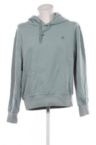 Мъжки суитшърт Calvin Klein Jeans, Размер L, Цвят Син, Цена 144,99 лв.
